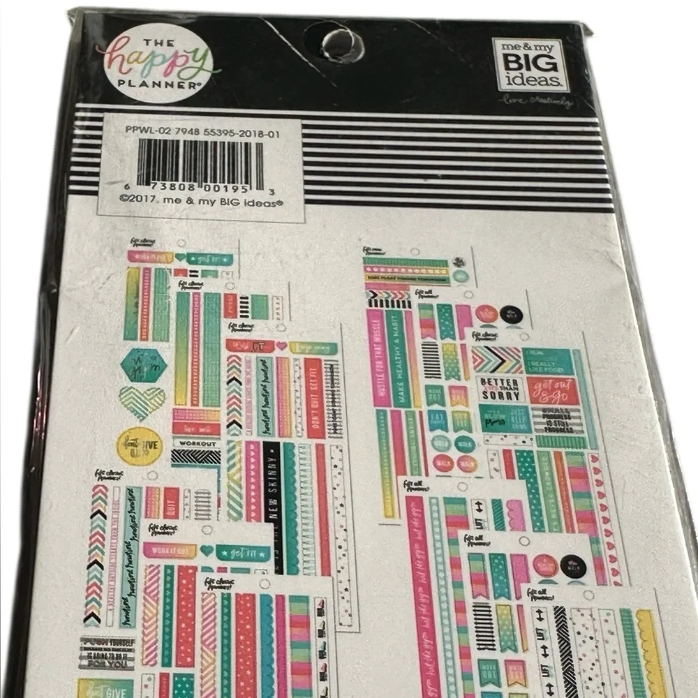 The Happy Planner Colorful Washi Sticker Set